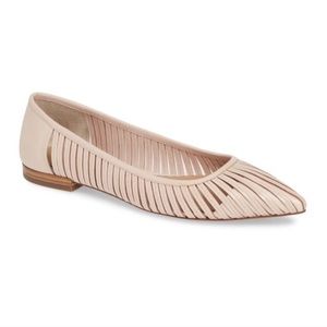 Paolo Linea Flats Pale Pink Nappa Leather